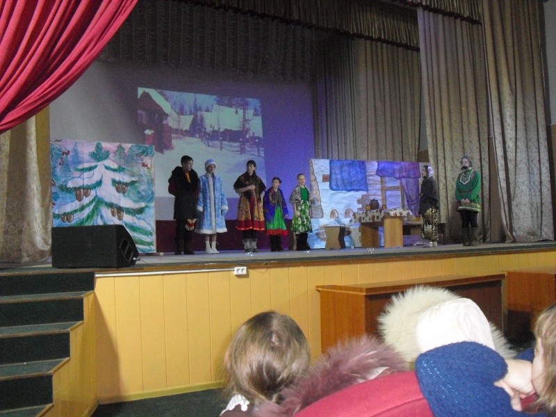 Сказку «Морозко» поставили юные актеры Северного района 